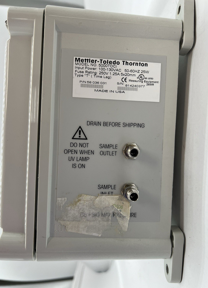 Mettler Toledo Thornton 5000TOCi Analyzer