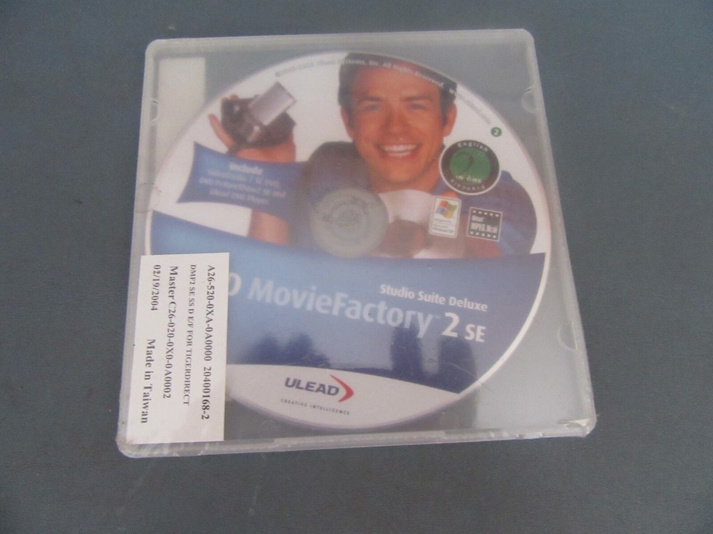 Ulead DVD MovieFactory 2  Software DVD