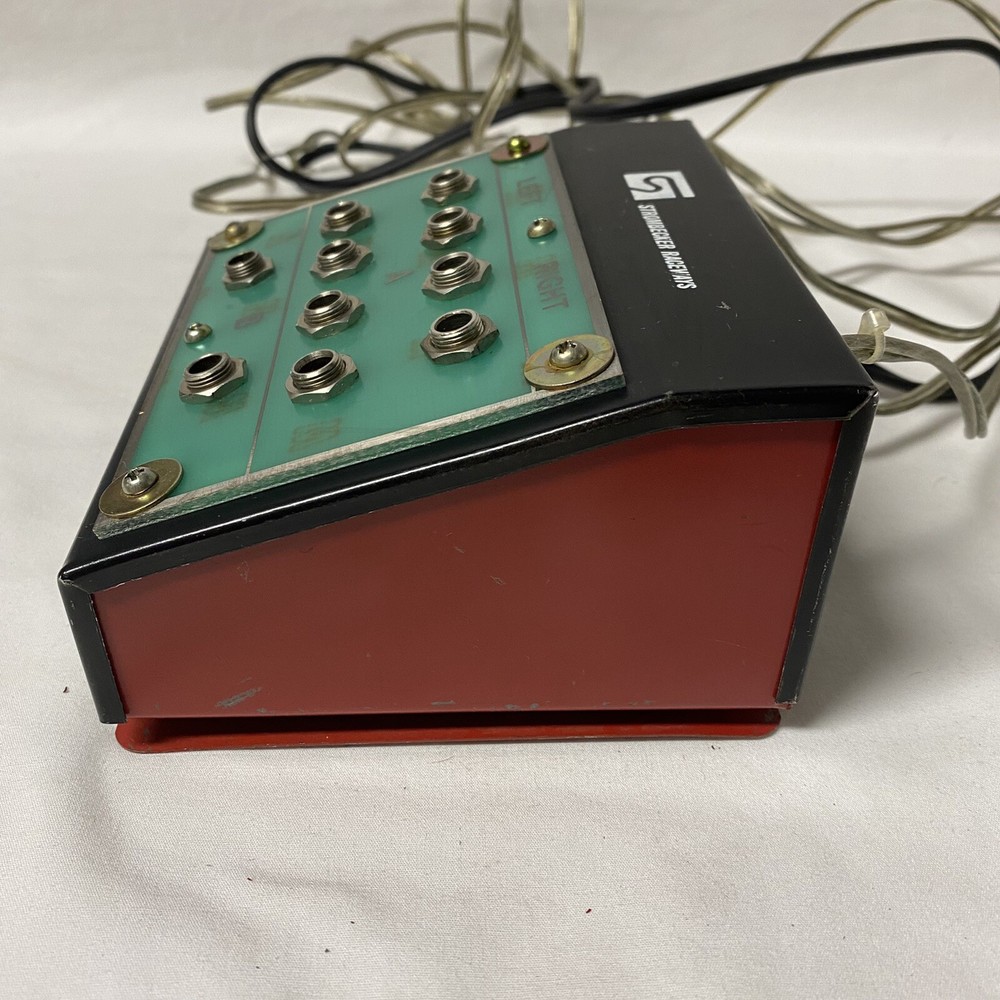 Homemade Stereo Speaker Distribution Panel Strombecker Raceways Transformer Case