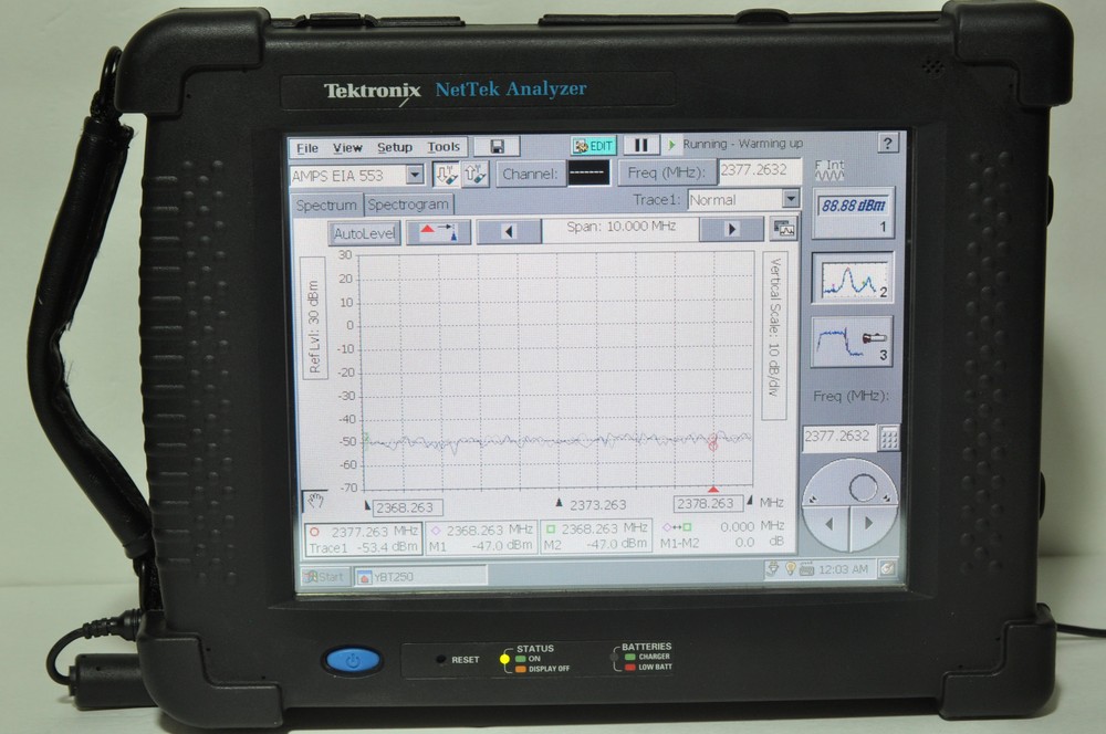 Tektronix NetTek Y350C/YBT250 Base Station Transmitter and Interference Analyzer