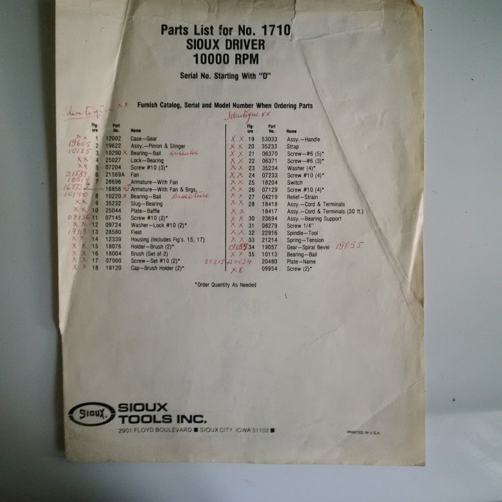 SIOUX 19622