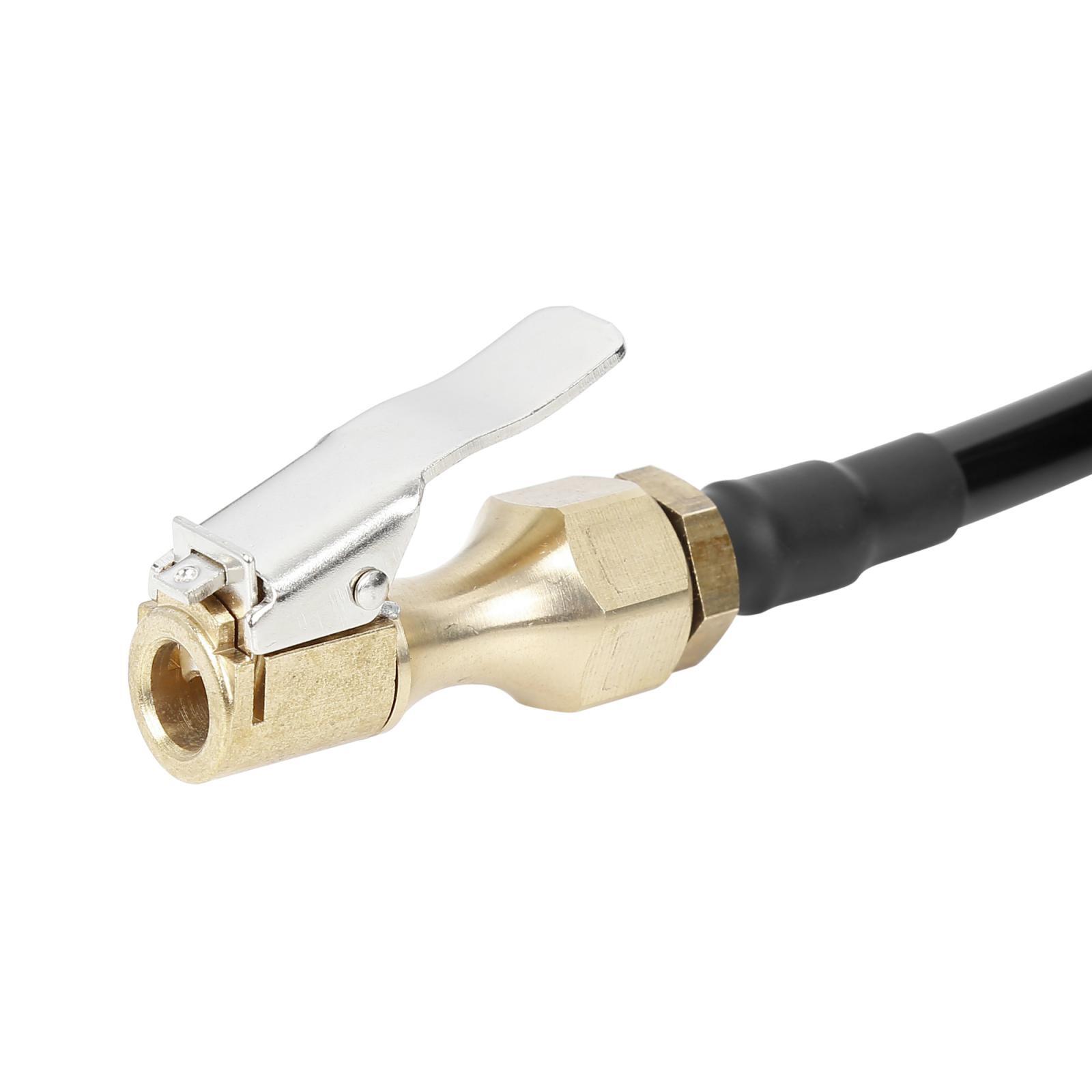 Universal Air Compressor Tire Hose with Locking Air Chuck 0.31" x 9.84'