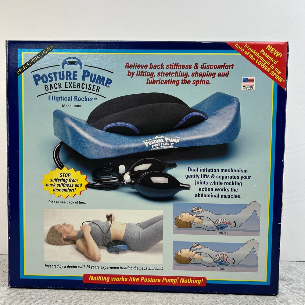 Posture Pump Professional Model Neck Exerciser Cervical Disc Hydrator