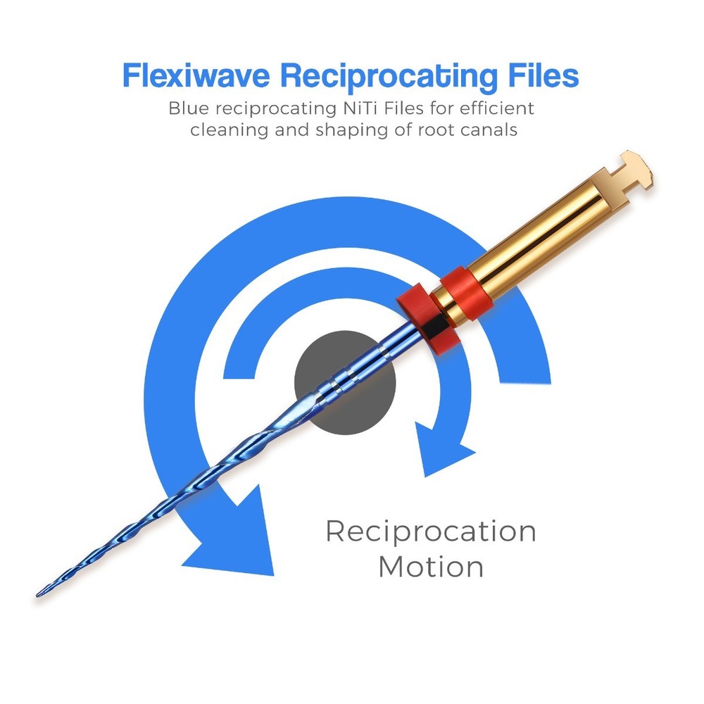 Waldent Flexiwave Reciprocating Files (21mm)