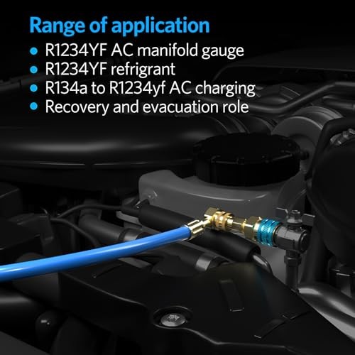 R1234yf Adapter Kit - R134a to R1234yf Quick Coupler Conversion Kit
