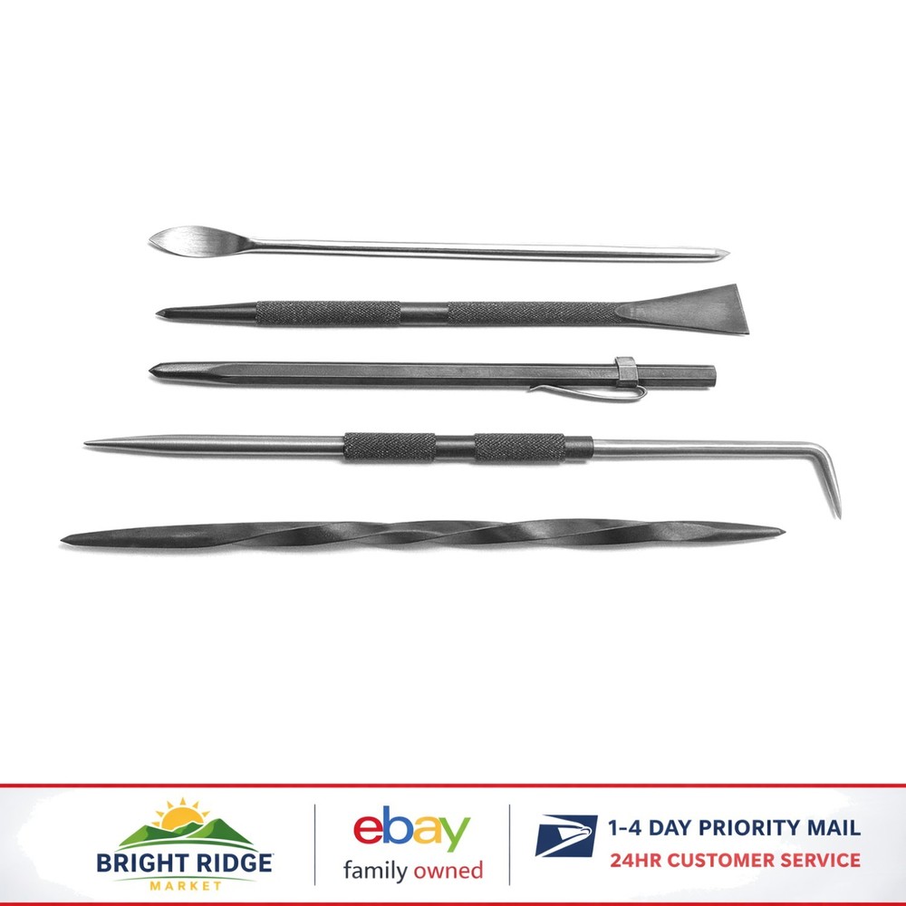 Complete Scribing Set with Hexagonal Handles for Enhanced Control and Grip