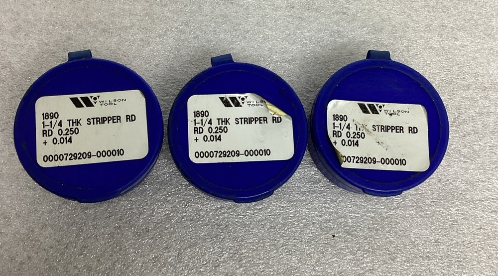 Wilson Tool 1-1/4 THK STRIPPER RD 0.250