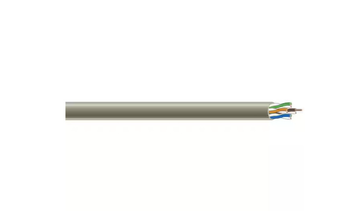 Southwire 300 ft. Tan 24/4 Solid CU CAT5e CMR-CMX Indoor/Outdoor Data Cable