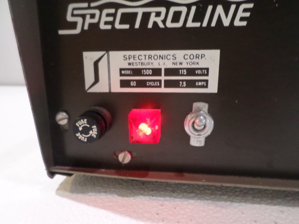 Spectronics Spectroline Model 1500 Lamp Tester