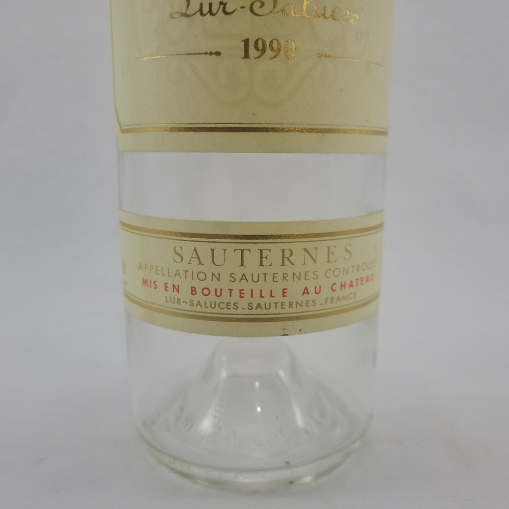 chateau d'yquem 1990 Empty Bottle