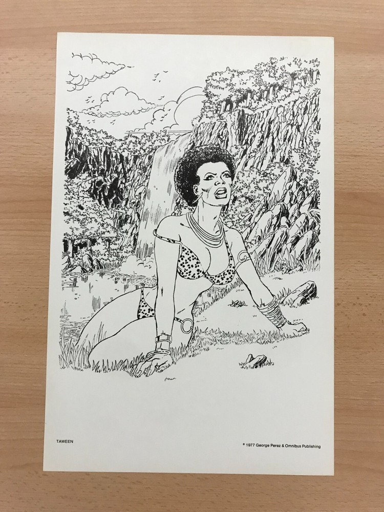 1977 George Perez - Taween - 11 x 17 Print