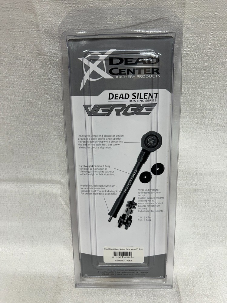 Dead Center Dead Silent 7" Verge Stabilizer