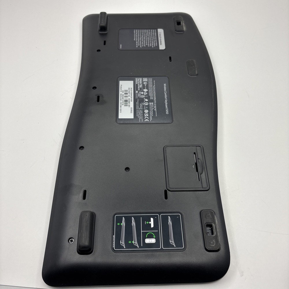 Microsoft Wireless Comfort 5050 Desktop Keyboard & Mouse w/ Dongle Complete