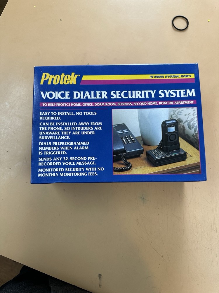 Protek Avd4c/s Voice Dialer Security System NEW in BOX