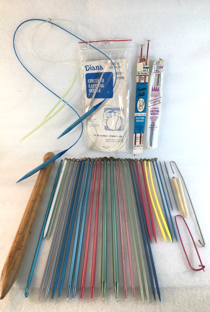 Crochet Knitting Notions Tools Different Sizes & Colors Needles & Hooks