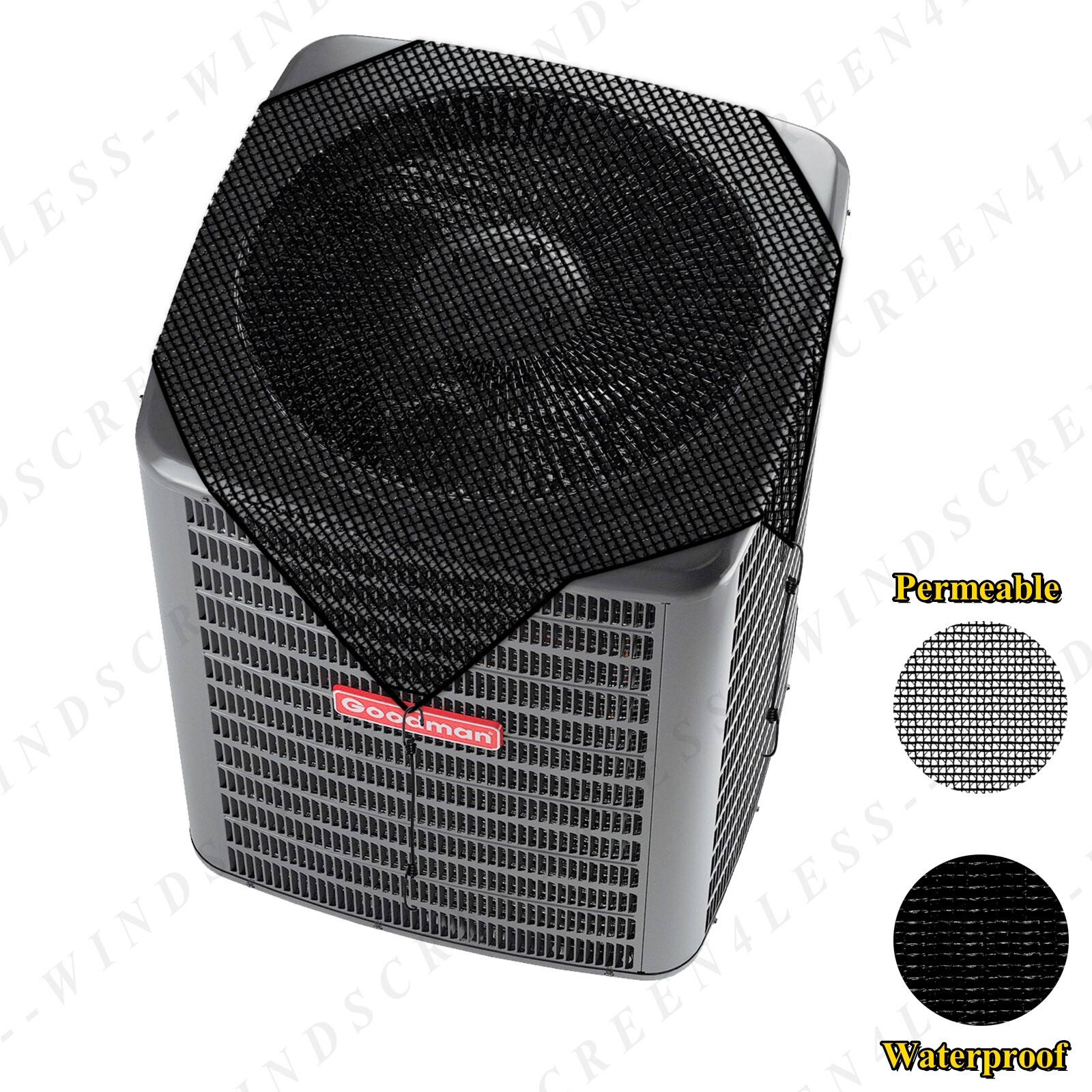 Air Conditioner Cover AC Unit Mesh Cover Outside AC Compressor Condenser Outdoor