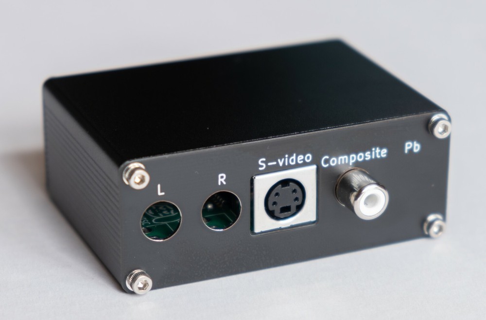 RGB VGA to NTSC S-video and composite transcoder/encoder