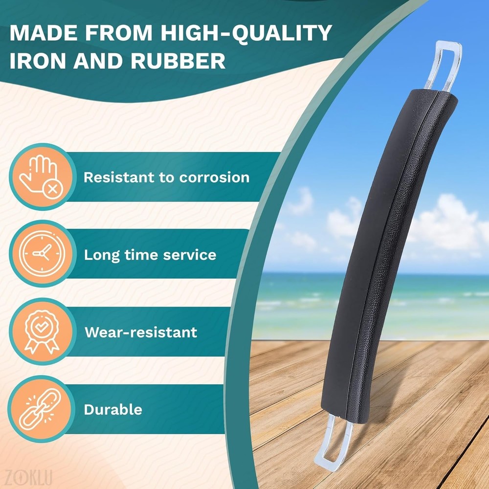2 Pcs Luggage Handle Replacement – Durable Suitcase Handle Replacement with S...