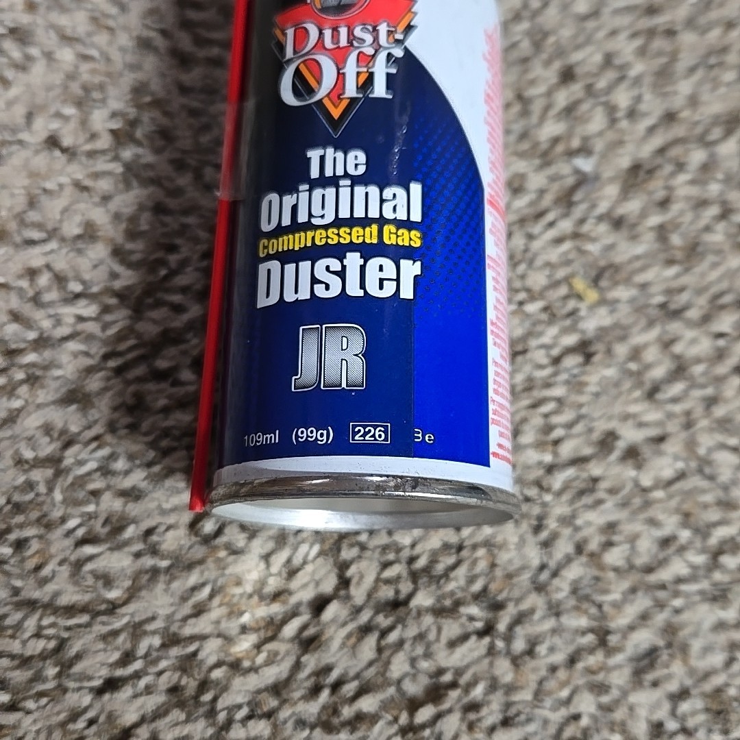 Dust Off 3.68 oz=109ml Electronic Compressed Canned Air Duster