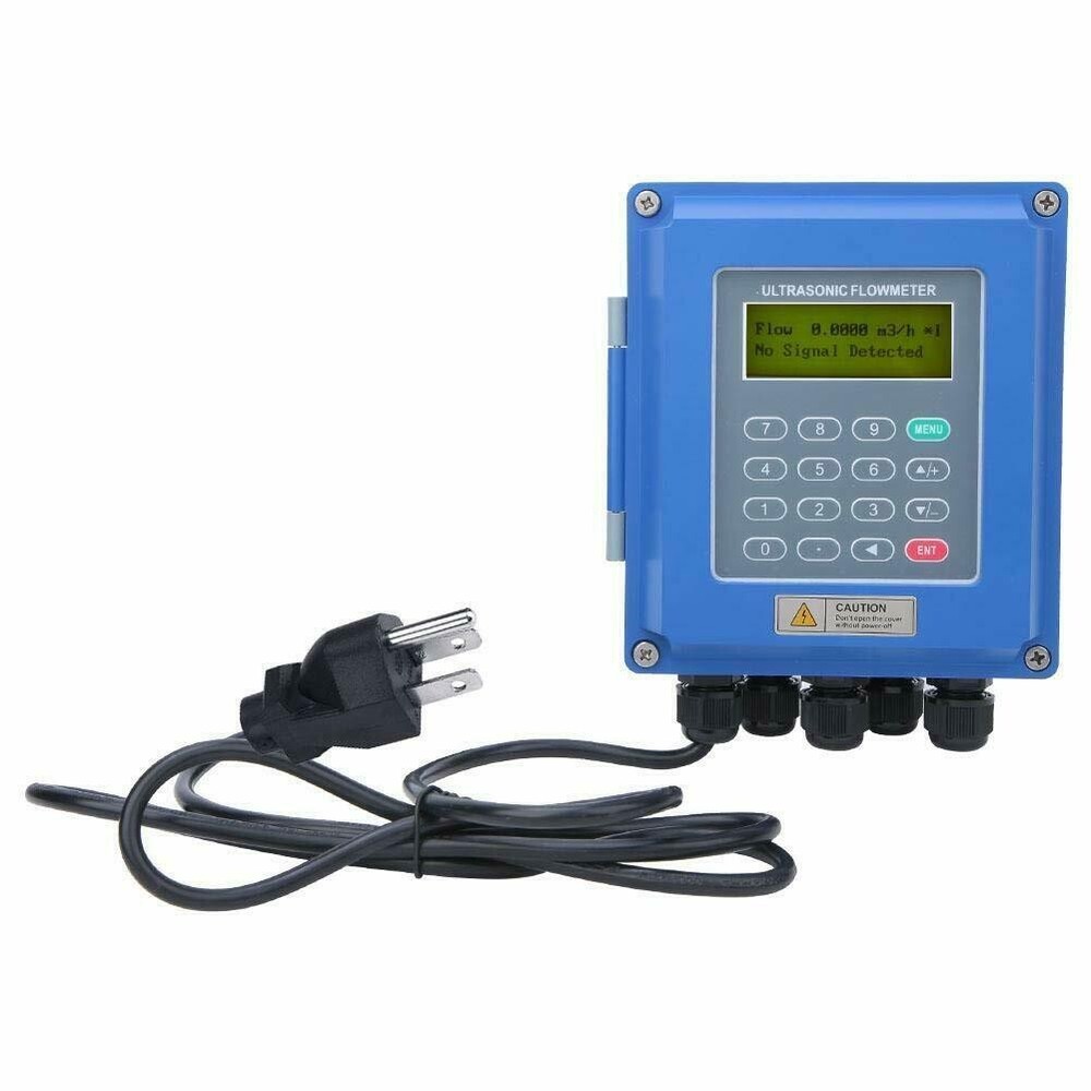 Ultrasonic Flow Detector Flow Meter With SD Card Data Logger for DN50 to 700mm
