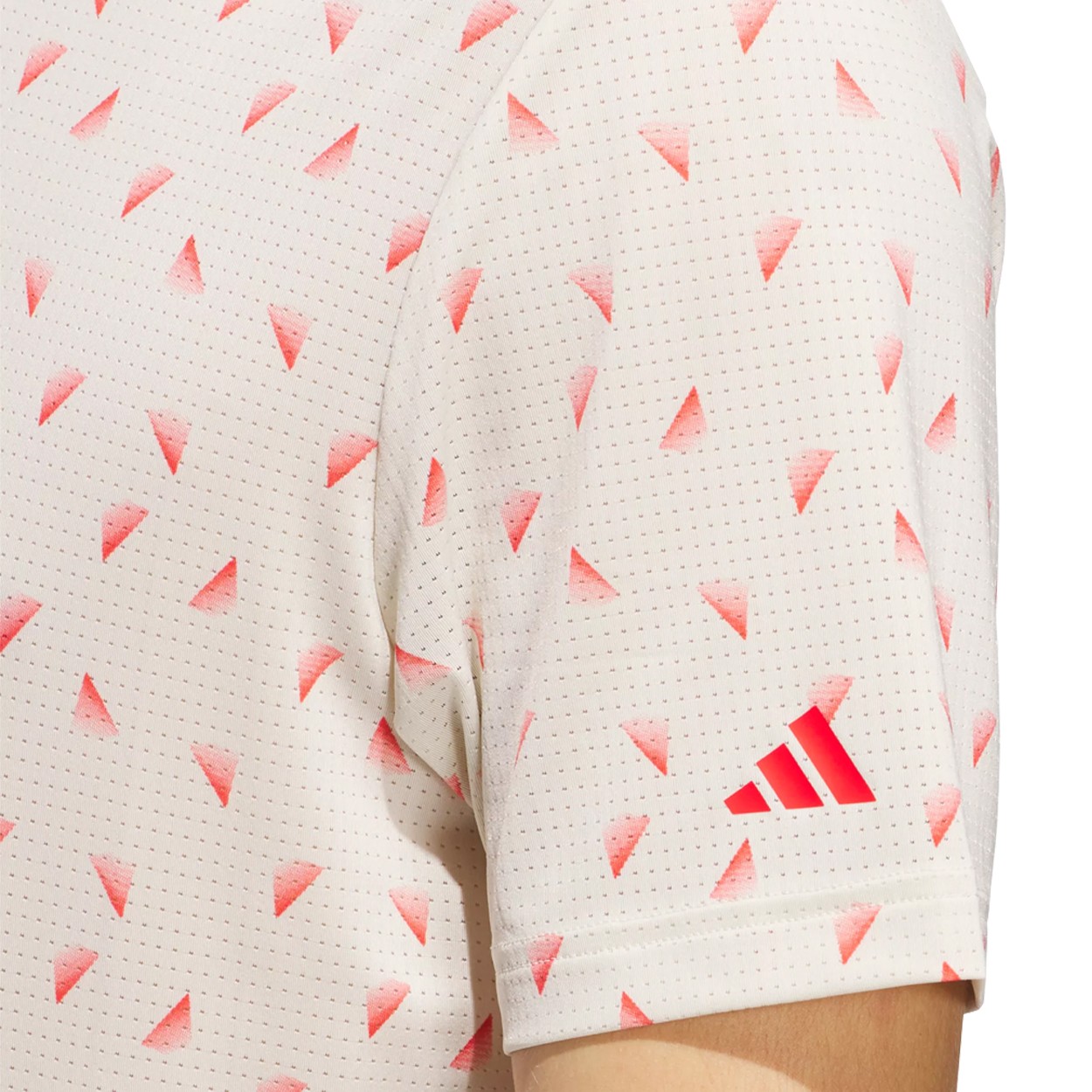 Adidas Golf Men's Ultimate365 Printed Mesh Polo Shirt, Brand New