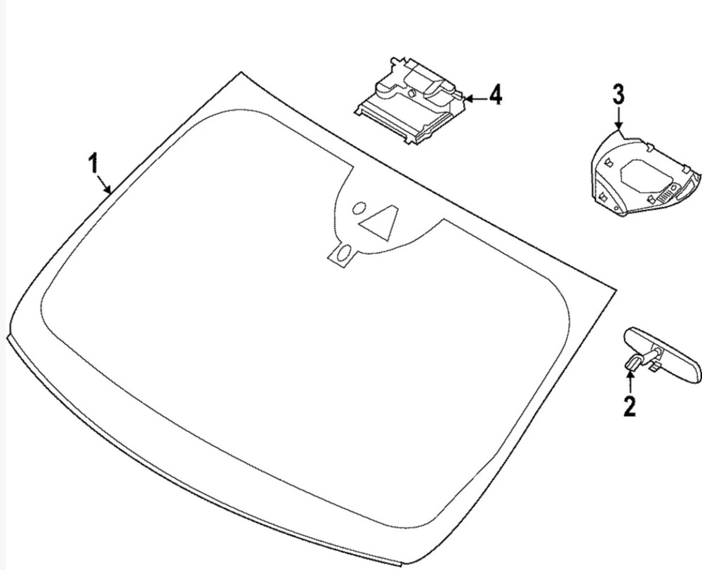 Genuine Ford Front Camera NZ6Z-19H406-A
