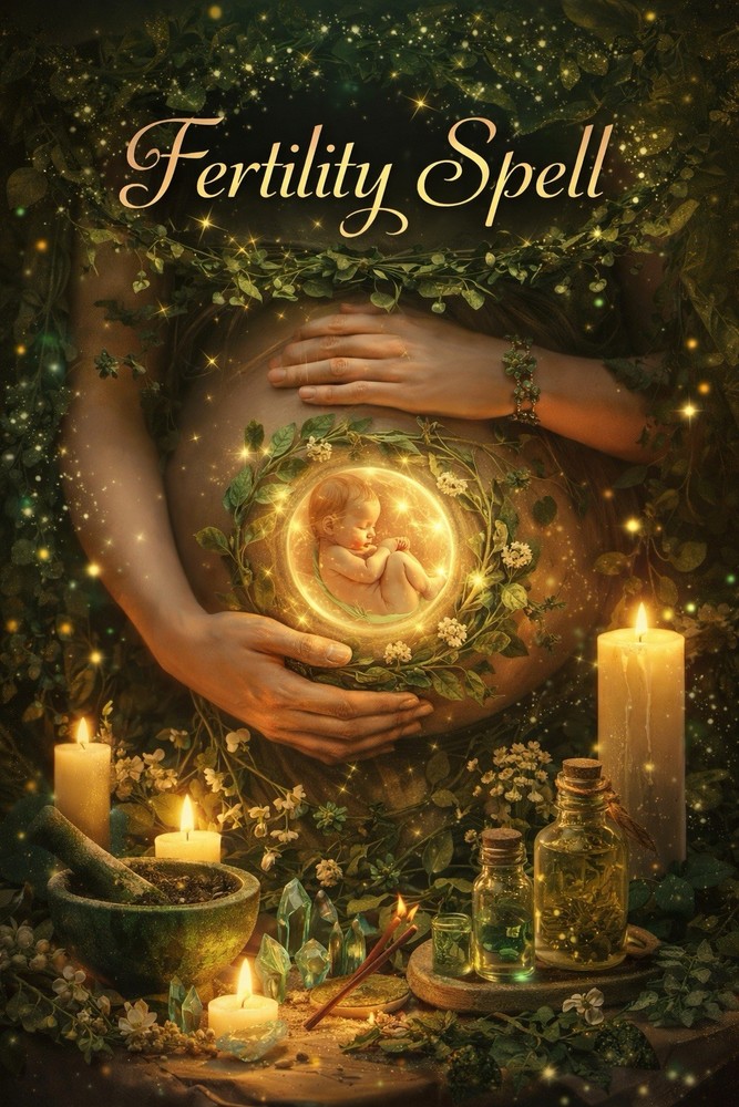 Fertility Spell Ritual SPELLCAST Rapid Conception ✨
