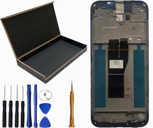 LCD Screen Display Touch Digitizer Assembly Frame Replacement for BLU View 4