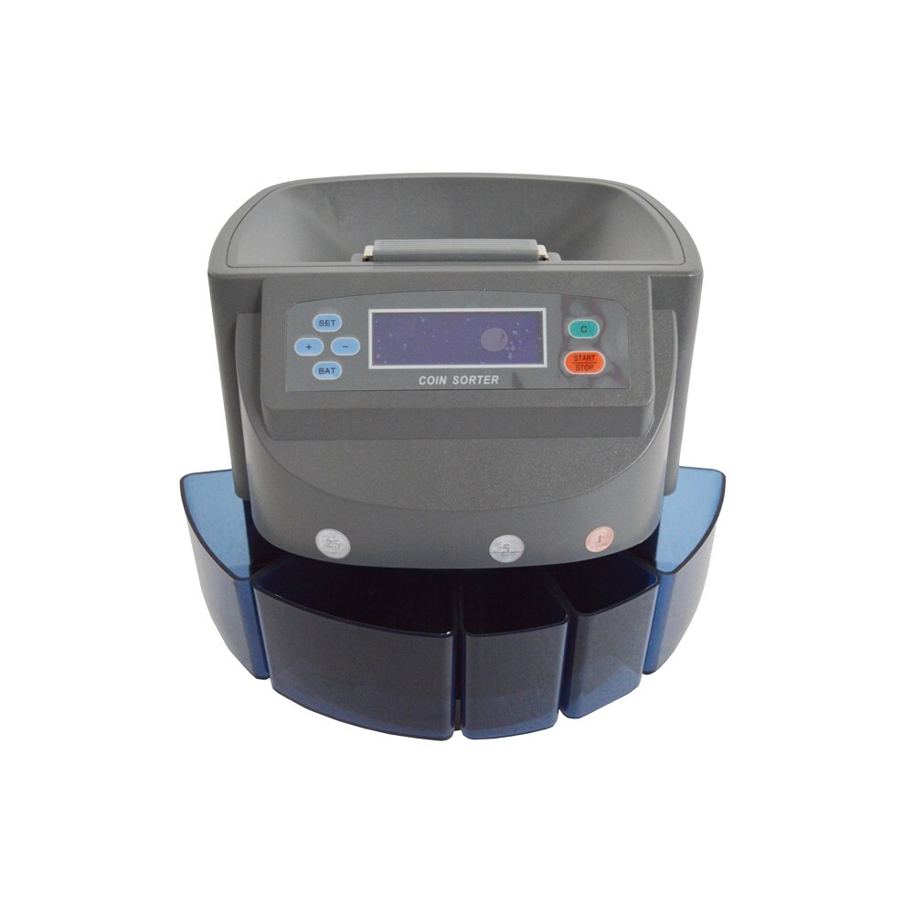 Automatic Coin Sorter Machine Counter Digital Electronic Counting Change Money