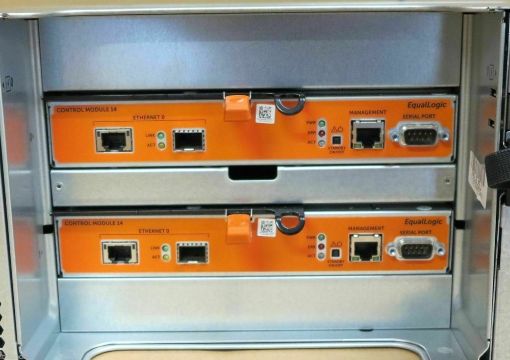 Dell EqualLogic PS6110E Virtualized 10GbE iSCSI SAN Storage Array + 24x 2TB HDD