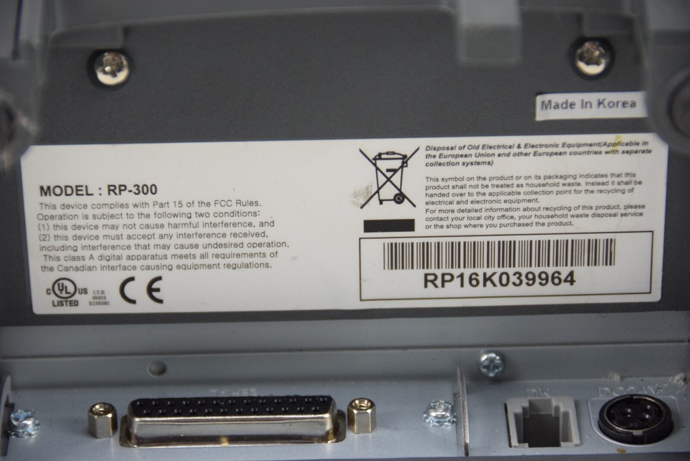 VeriFone RP-300 Thermal Receipt Printer for Ruby Topaz XL