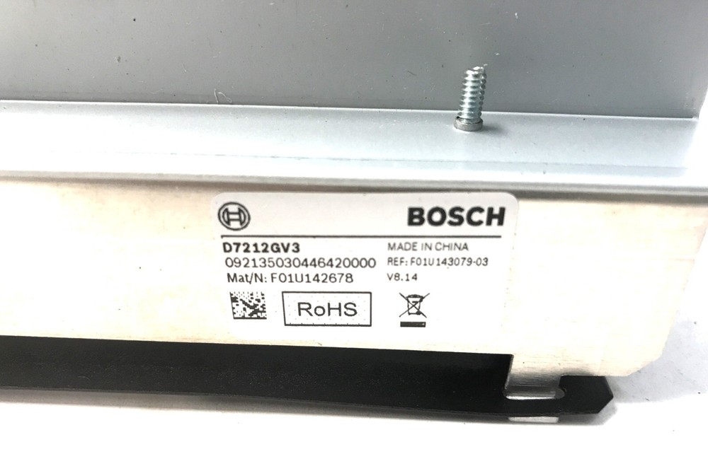 Bosch D7212GV3 Security Control Panel