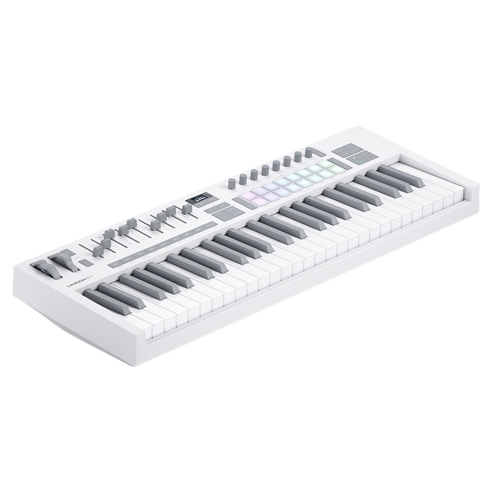 Novation Launchkey 49 MK4 White 49-Note Controller Keyboard with Bag