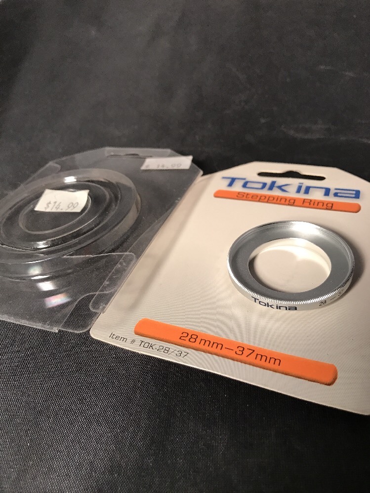 tokina stepping ring,28mm-37mm