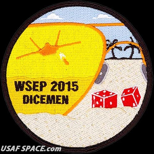 USAF 90TH FIGHTER SQ - WEAPONS SYSTEM EVALUATION PROGRAM 2015 - ORIGINAL PATCH