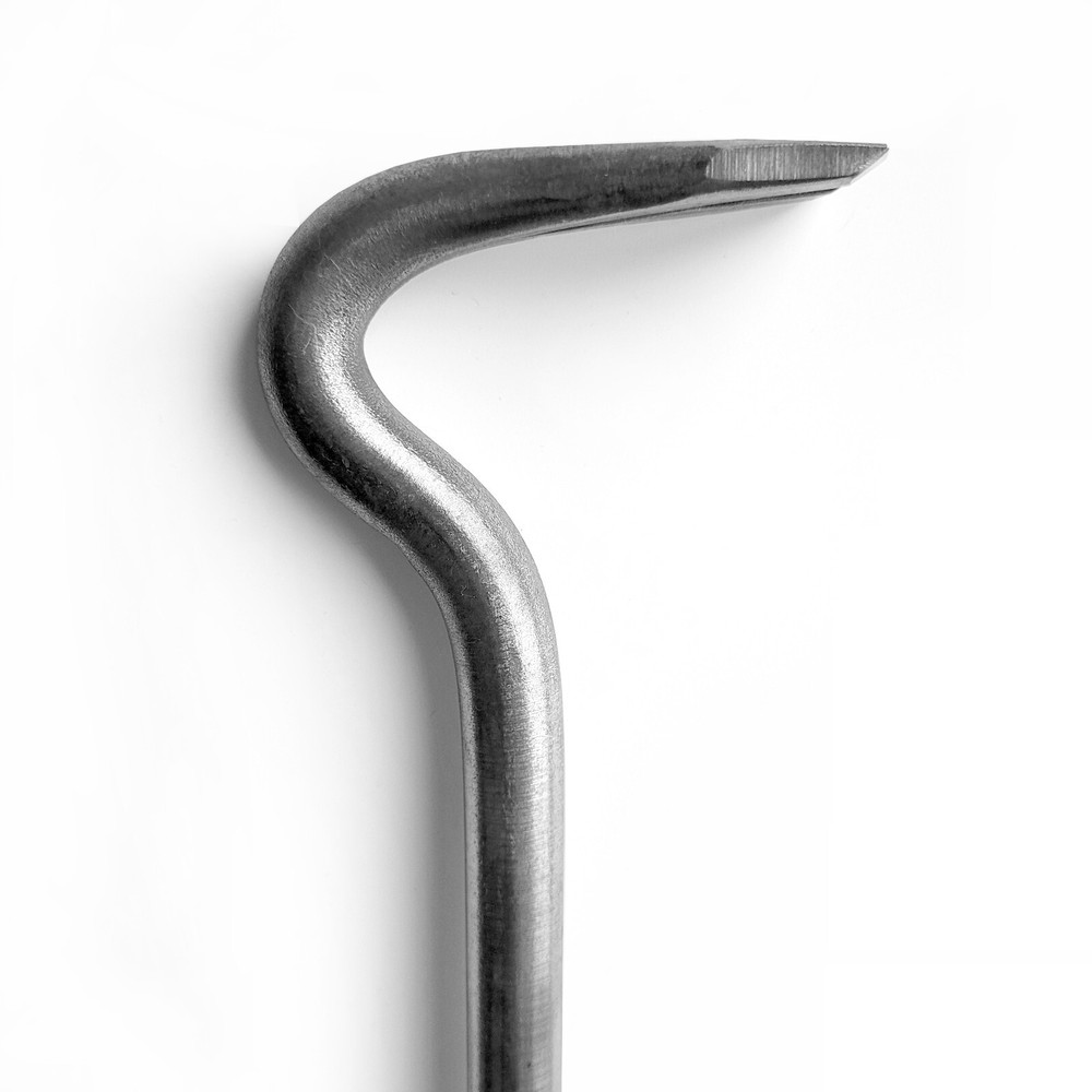 Titanium nail puller, lightweight, handmade, length 250 mm / 9.85 in