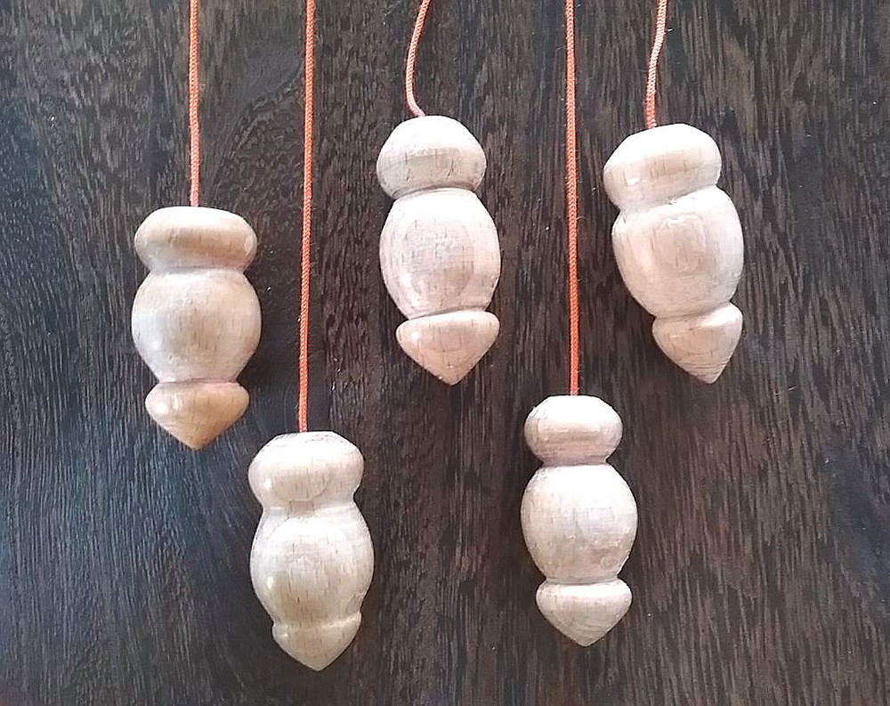 LARGE WOOD DOWSING PENDULUM BEECHWOOD Dowsing Pendulum, Beech Wood Pendulum