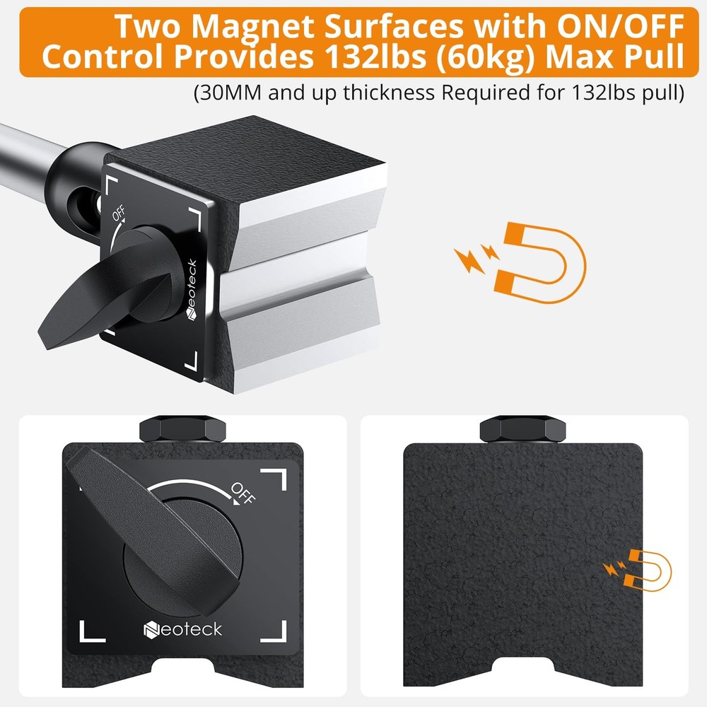 Neoteck 1" Digital Indicator Set + 0.03" Dial