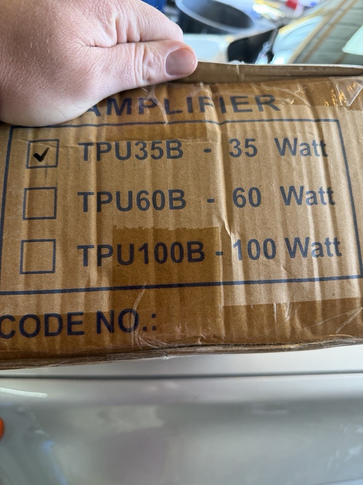 Bogen Telephone Paging Amplifier TPU-35B