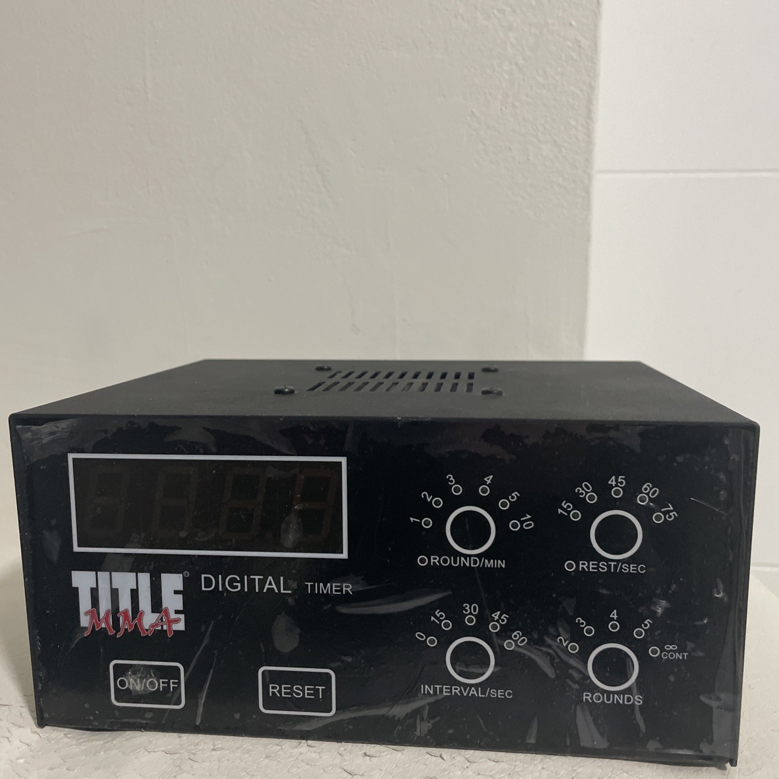 Title Digital Boxing Timer New