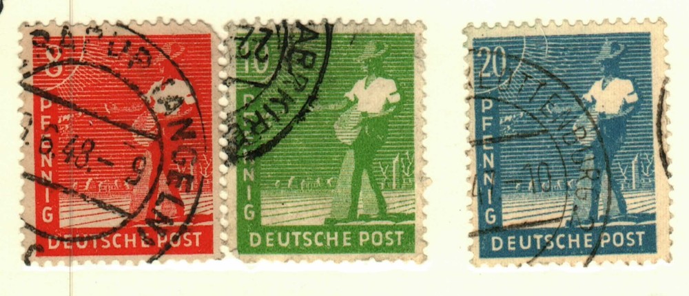 Germany #559-60, 564 used
