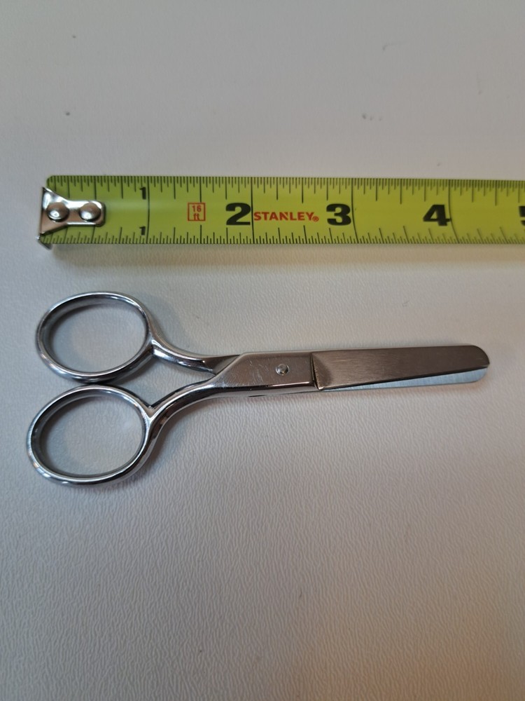 Gingher Scissors 4 Inch Rounded Pocket Shears Italy Blunt Tip