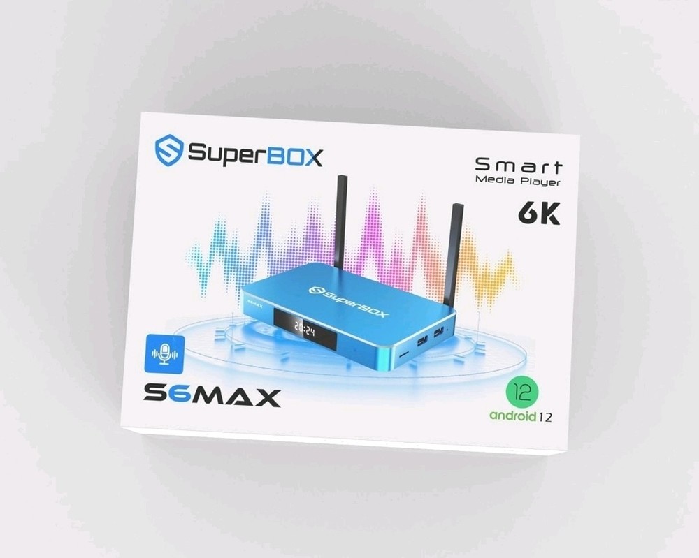 2025 NEWEST SUPERBOX S6 MAX