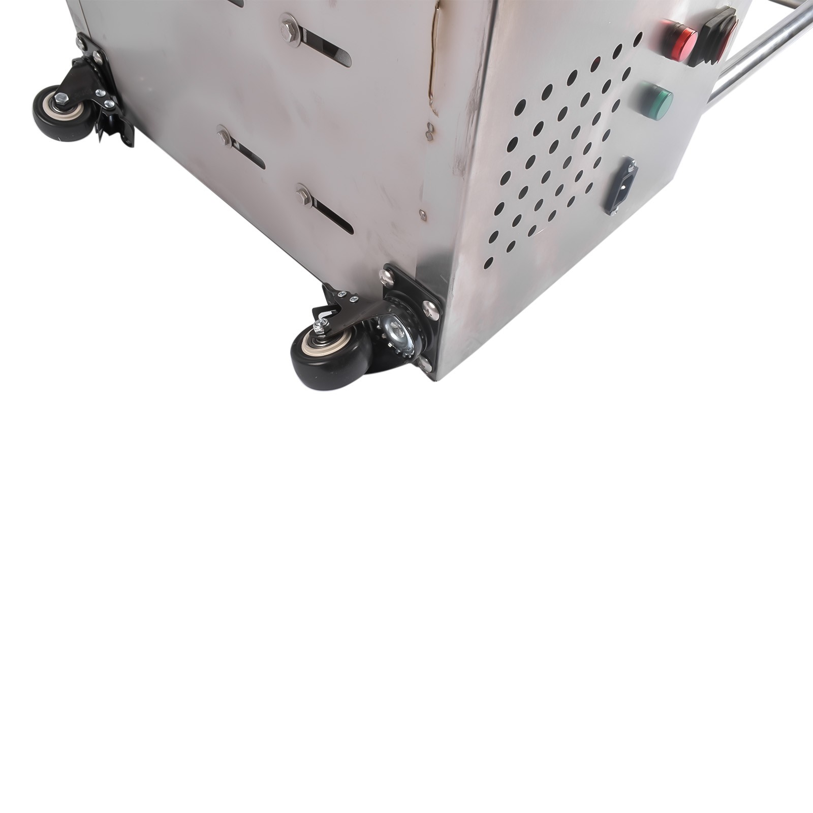 Commercial 55L Fryer Oil Filter - Mobile 304 Stainless Steel w/ Wheels & Pump