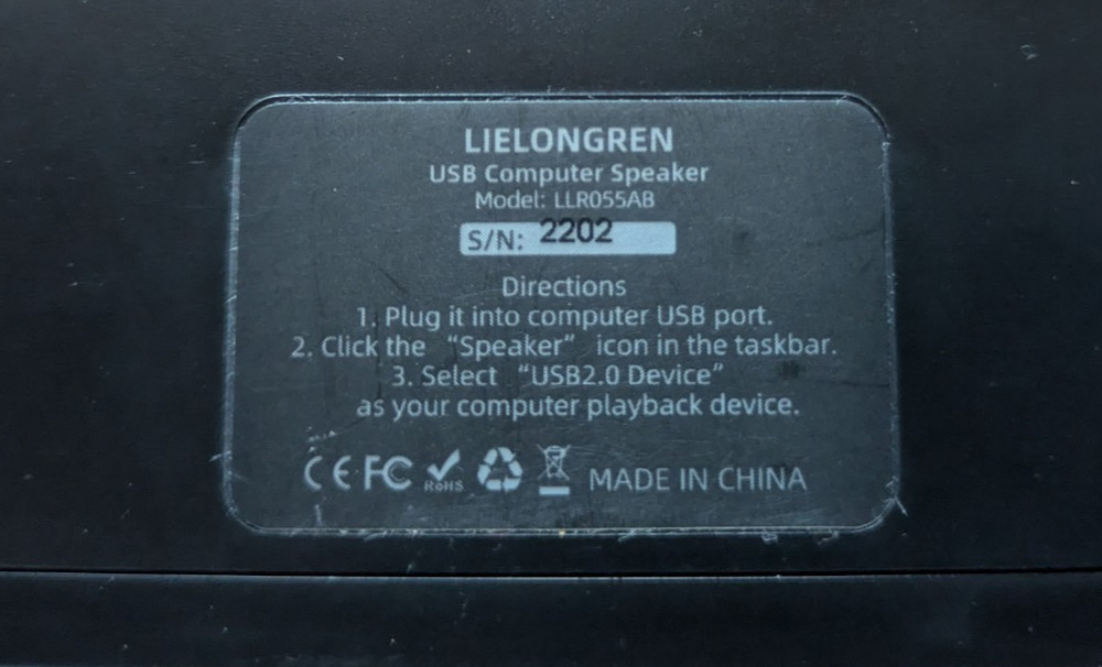 USB Computer Speaker