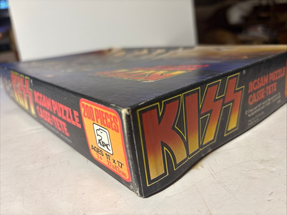 KISS Jigsaw Puzzle From 1977 Complete 200 Pieces
