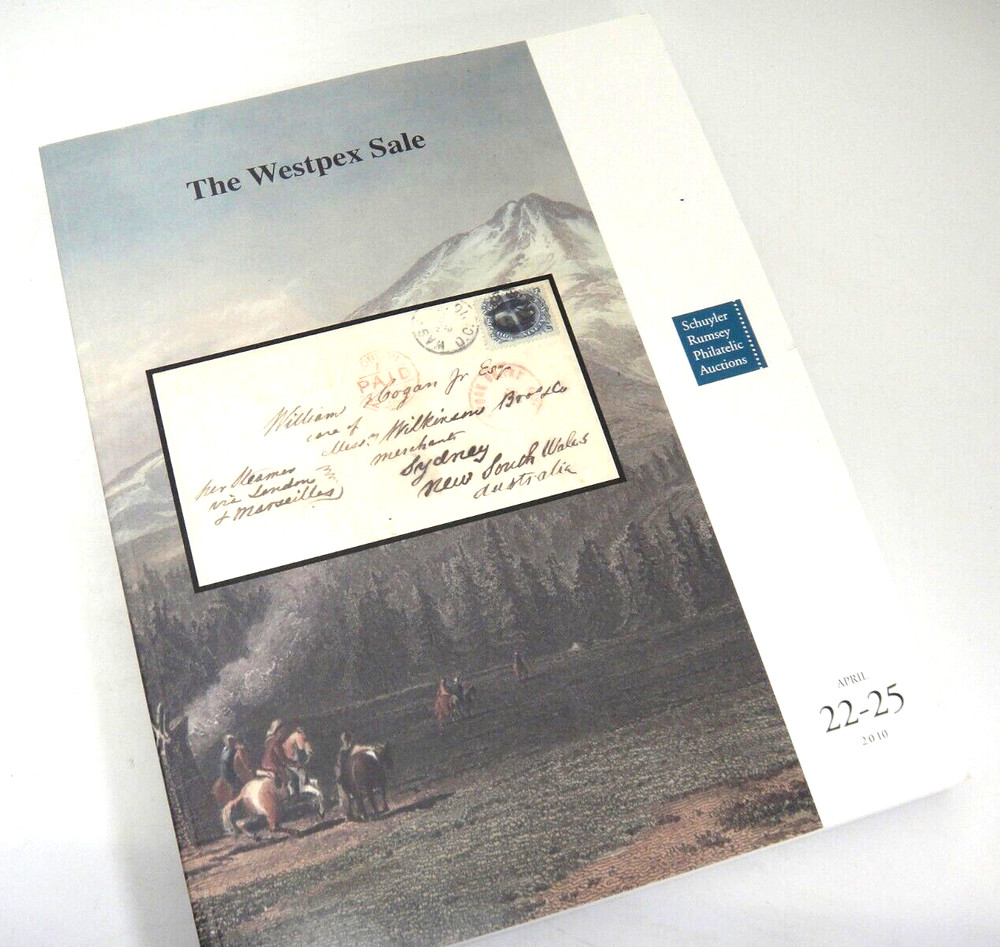 Schuyler Rumsey Stamp Auction Catalog 2010 Confederate Oregon Western