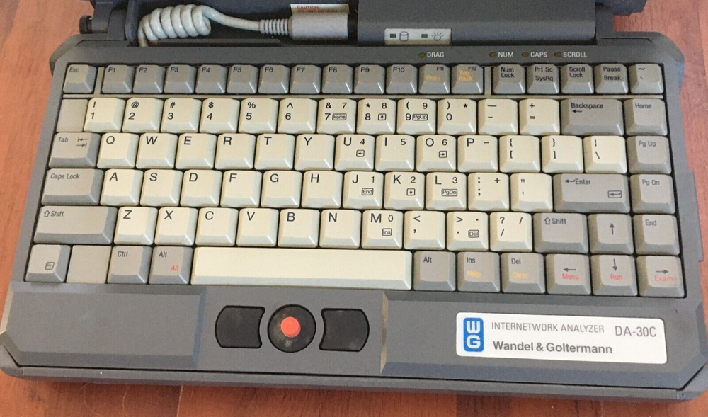 Wandel & Goltermann Internetwork Analyzer DA-30C Working