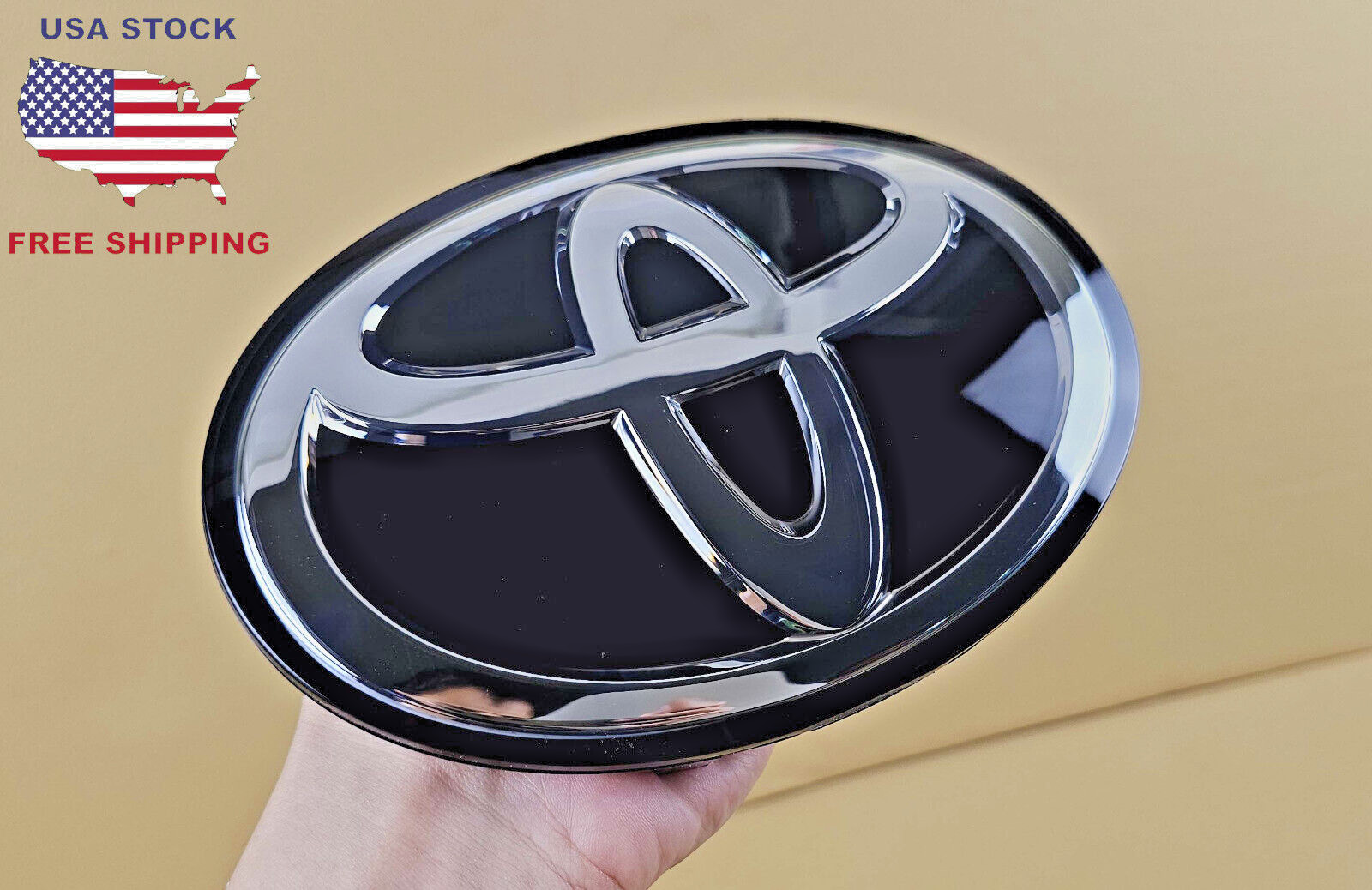 Fit for Toyota Tacoma 2018-2019 Front Grill Radar Emblem 53141-71010 Tundra 18