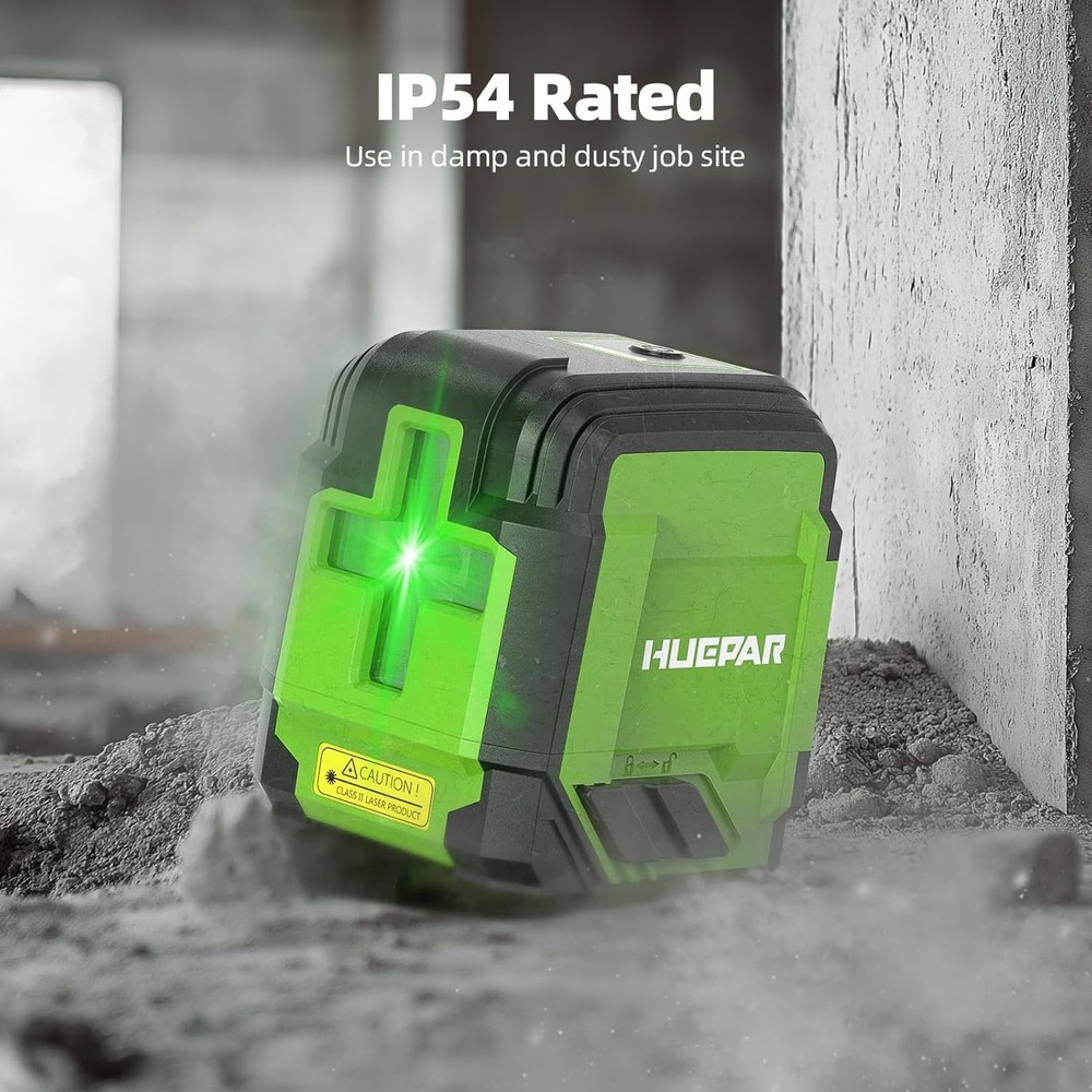 Laser Level with 60in Tripod & 98ft Range for Stunning Home Projects